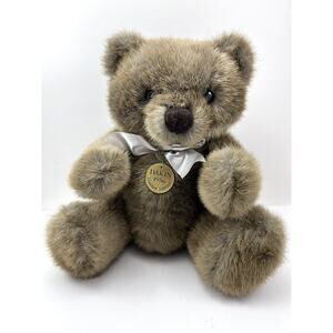 Vintage Dakin Baron Bear Plush 1986 Limited‎ Edition Brown Teddy Bear Jointed